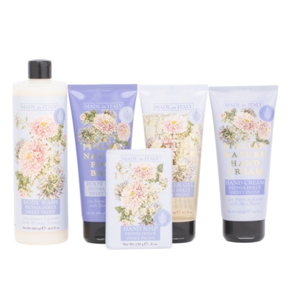 SAPONERIE MARIO
5pc Sweet Peony Spa Set - Picture 1 of 1